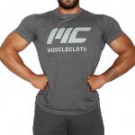 MuscleCloth Basic T-Shirt Gri