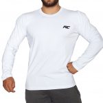 MuscleCloth Basic Uzun Kollu T-Shirt Beyaz