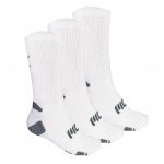 MuscleCloth Stay Fresh Uzun Çorap 3’Lü Paket Beyaz