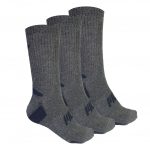MuscleCloth Stay Fresh Uzun Çorap 3’Lü Paket Gri