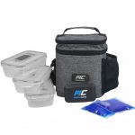 MuscleCloth Termo Çanta Seti Gri