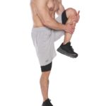 MuscleCloth 2 in 1 Erkek Taytlı Stretch Şort Açık Gri