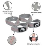 MuscleCloth 8 Loop Lifting Straps Gri