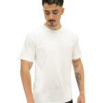 MuscleCloth Basic Kısa Kollu T-Shirt Beyaz