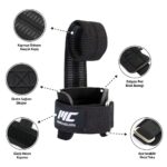 MuscleCloth Big Grip Pro Lifting Straps Siyah