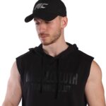 MuscleCloth Big Logo Şapka Siyah Gri