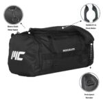 MuscleCloth Convertible Spor Çanta Siyah