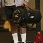 MuscleCloth Deri Silindir Çanta Siyah