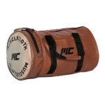 MuscleCloth Deri Silindir Çanta Vizon