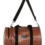 MuscleCloth Deri Silindir Çanta Vizon