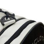 MuscleCloth Deri Silindir Çanta Beyaz