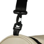 MuscleCloth Elite Duffel Bag Silindir Spor Çanta Bej