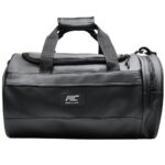MuscleCloth Elite Duffel Bag Silindir Spor Çanta Siyah
