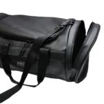 MuscleCloth Elite Duffel Bag Silindir Spor Çanta Siyah
