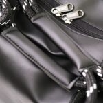 MuscleCloth Elite Kordonlu Spor Çanta Siyah