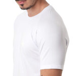 MuscleCloth Elite Reglan T-Shirt Beyaz