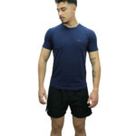 MuscleCloth Elite Reglan T-Shirt Lacivert