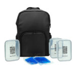 MuscleCloth Elite Termo Sırt Çantası Seti Siyah