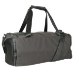 MuscleCloth Glory Silindir Çanta Siyah Beyaz