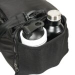 MuscleCloth Glory Silindir Çanta Siyah Turuncu