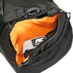 MuscleCloth Glory Silindir Çanta Siyah Turuncu