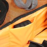 MuscleCloth Glory Silindir Çanta Siyah Turuncu