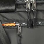 MuscleCloth Glory Silindir Çanta Siyah Turuncu