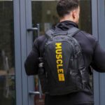 MuscleCloth Glory Sırt Çantası Siyah Turuncu