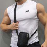 MuscleCloth Glory Telefon Çantası Siyah Gri