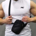 MuscleCloth Glory Telefon Çantası Siyah Gri