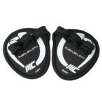MuscleCloth Grip Pads Fitness Eldiveni Siyah
