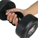 MuscleCloth Grip Pads Fitness Eldiveni Siyah