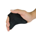 MuscleCloth Grip Pads Fitness Eldiveni Siyah