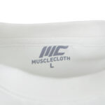 MuscleCloth Heavyweight Oversize T-Shirt Beyaz