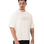 MuscleCloth Icon Heavyweight Oversize T-Shirt Kırık Beyaz