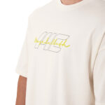 MuscleCloth Icon Heavyweight Oversize T-Shirt Kırık Beyaz