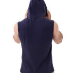 MuscleCloth Icon Kapüşonlu Kolsuz T-Shirt Lacivert