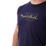 MuscleCloth Icon Kolsuz T-Shirt Lacivert