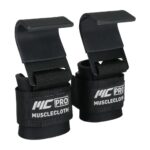 MuscleCloth Lifting Hooks Ağırlık Kaldırma Kancası Siyah