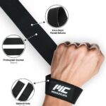 MuscleCloth Lifting Straps Siyah