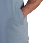 MuscleCloth MC-X Kapüşonlu Kısa Kollu Sweatshirt Açık Mavi