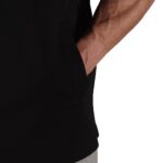 MuscleCloth MC-X Kapüşonlu Kısa Kollu Sweatshirt Siyah