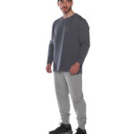 MuscleCloth MC-X Uzun Kollu Sweatshirt Füme