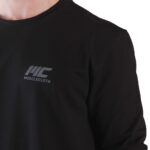 MuscleCloth MC-X Uzun Kollu Sweatshirt Siyah