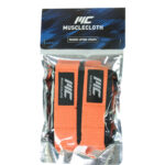 MuscleCloth Padded Lifting Straps Turuncu