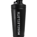 MuscleCloth Paslanmaz Çelik Shaker 739 ml Siyah