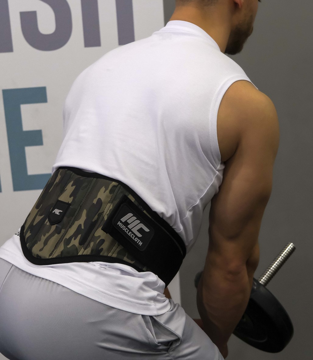 MuscleCloth PN-Core Ağırlık Kemeri Haki Kamuflaj