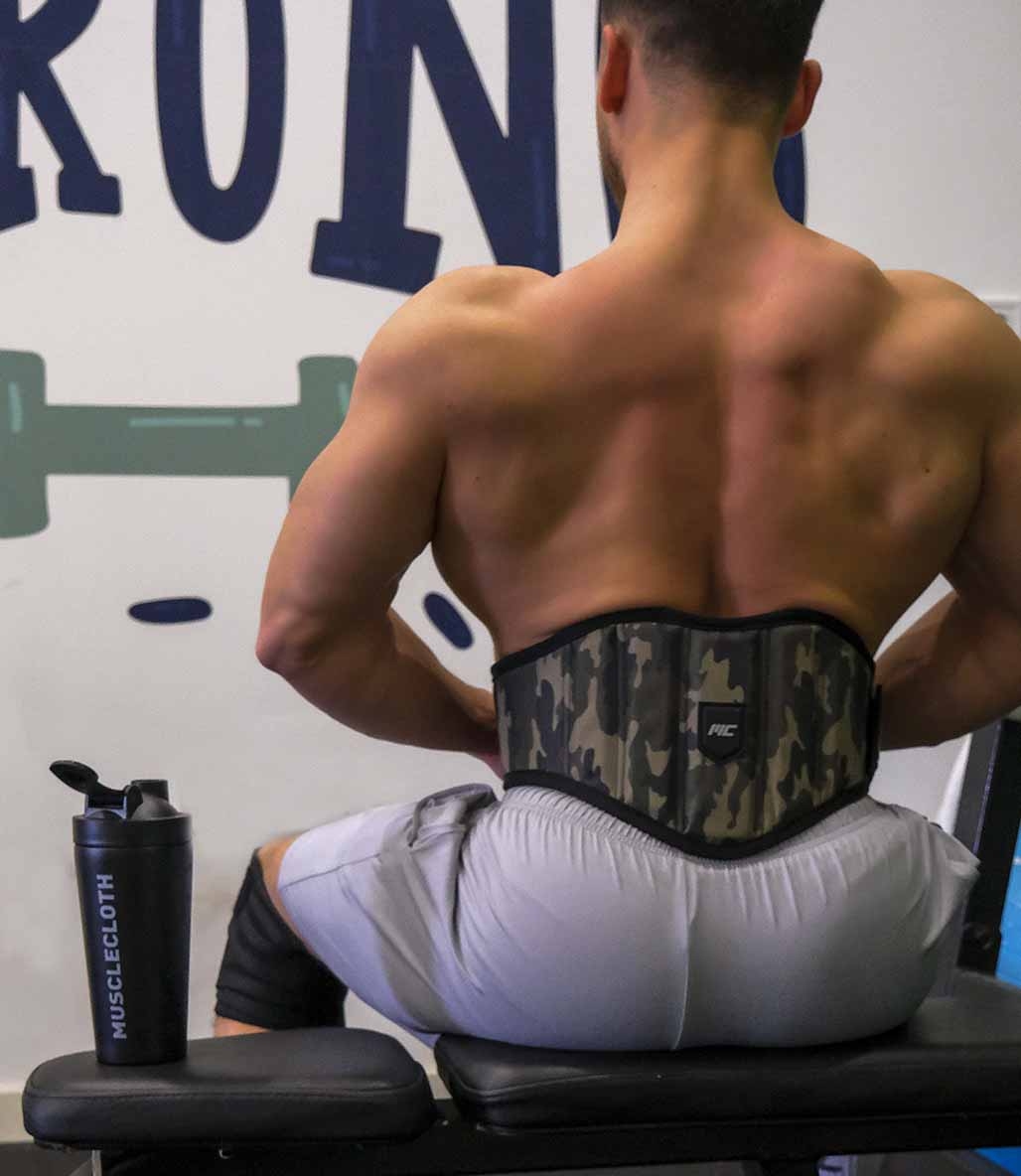 MuscleCloth PN-Core Ağırlık Kemeri Haki Kamuflaj