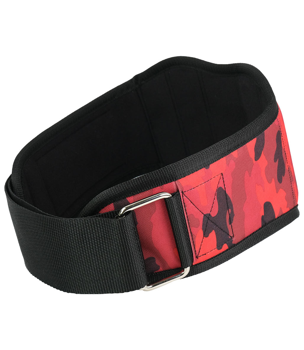 MuscleCloth PN-Core Ağırlık Kemeri Kırmızı Kamuflaj