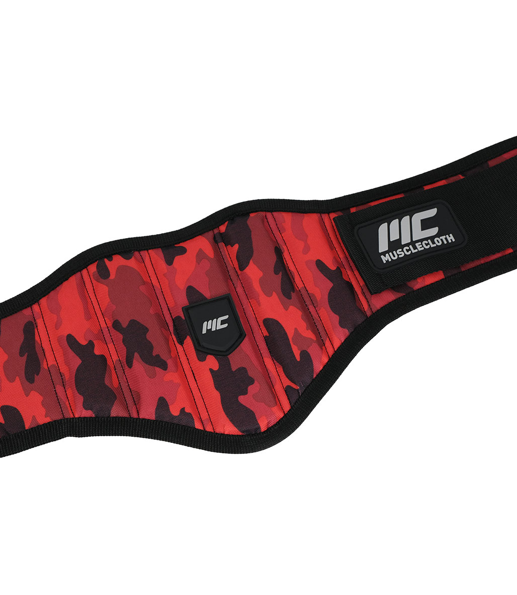 MuscleCloth PN-Core Ağırlık Kemeri Kırmızı Kamuflaj